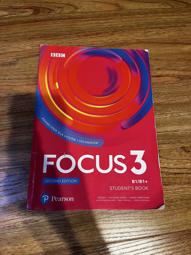 Podręcznik focus 3 dla liceów i techników poziom B1/B1+