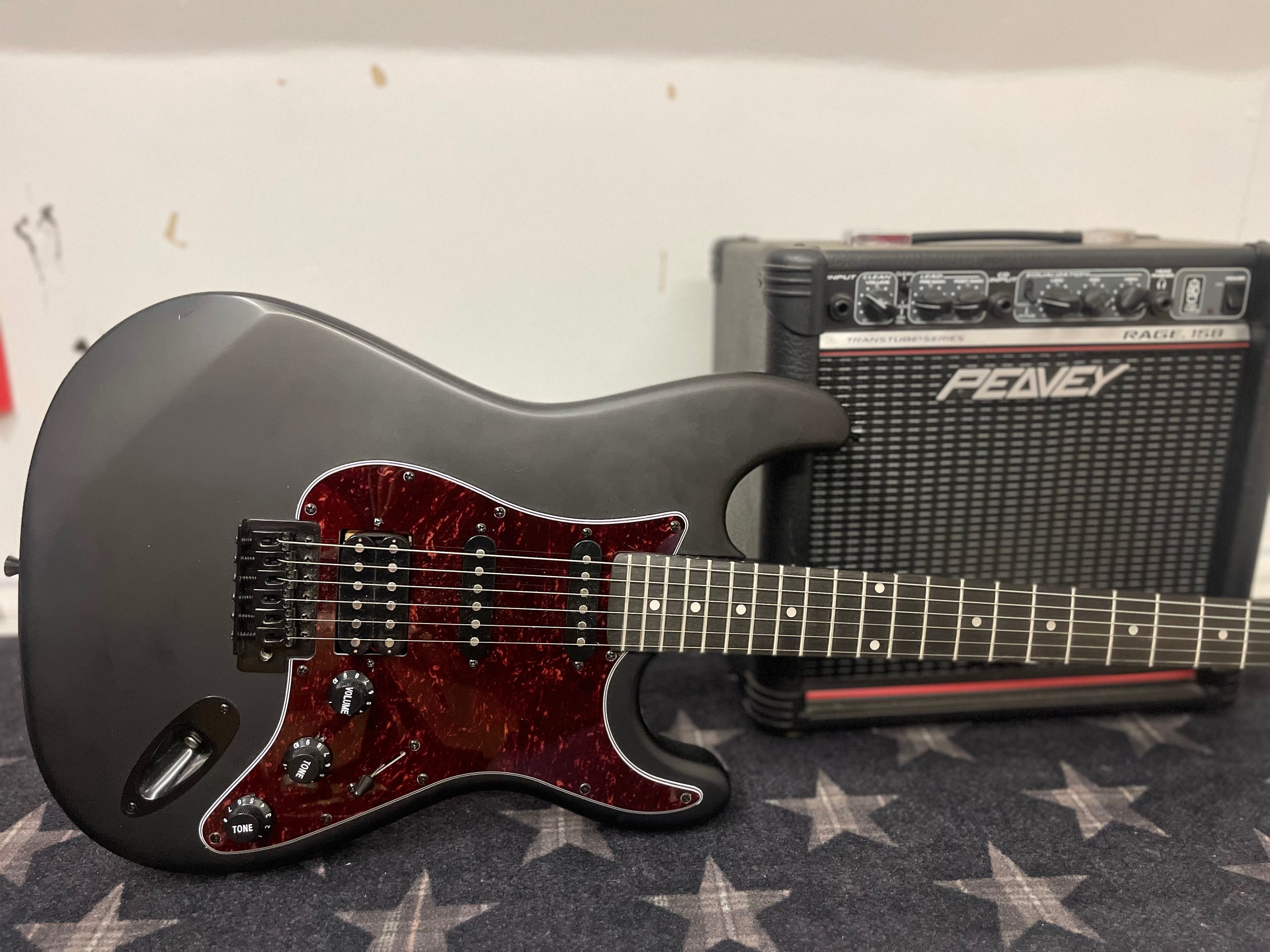 Guitarra elétrica & amplificador