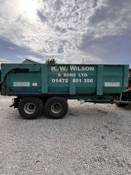 Przyczepa Rolland, tandem wywrotka, 2007r + nadstawki