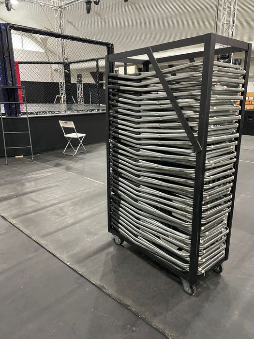 Kosze na krzesła składane wózki krzesła gunde ikea jet wózek