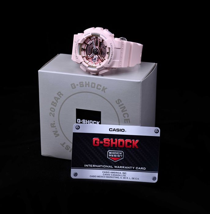 NEW! Жіночий годинник Casio G-Shock GMA-S110MP-4A1 оригінал baby-g