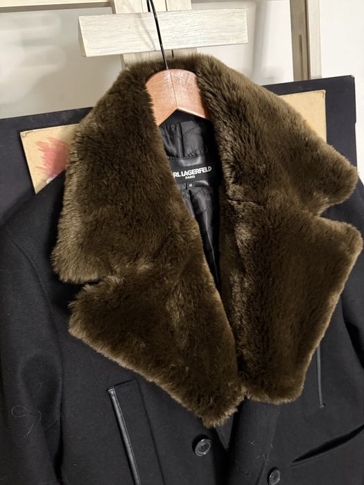 Двобортне пальто Karl Lagerfeld M