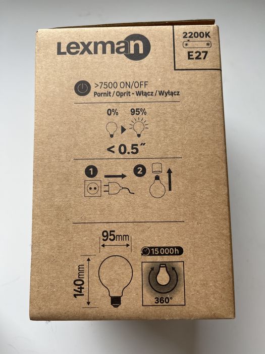 Lâmpadas LED decorativas (6 unidades)