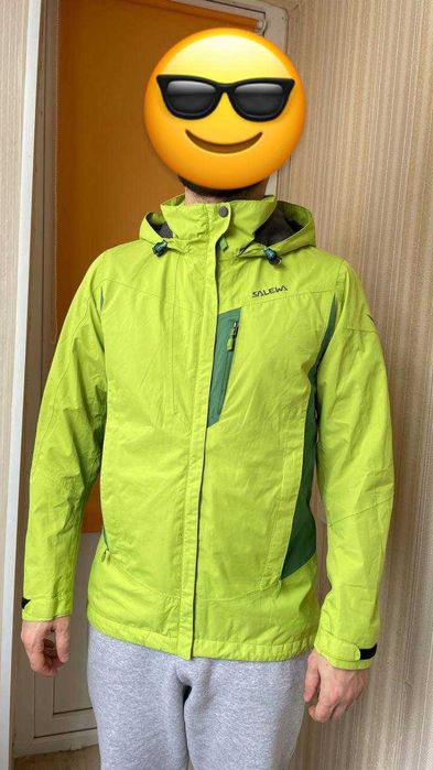 Куртка трекінгова унісекс Вітровка S Salewa power Tex New Model Gore