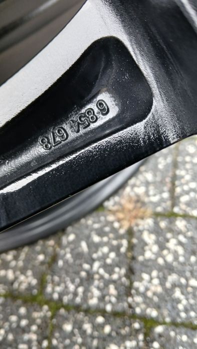 19" BMW oryginal 5x120  8j et30  9j et42  F10 F30 X1 X3 E90  Czarne