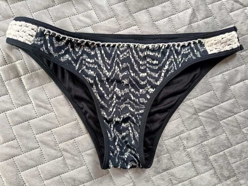 Undiz Strój kąpielowy dwuczęściowy czarny etnik style rozm S / 36