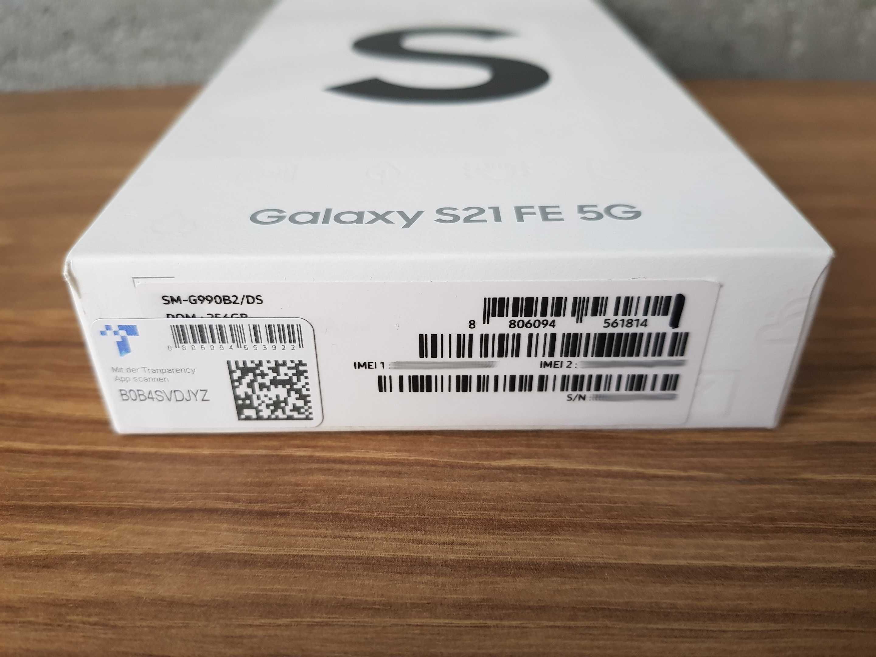 SAMSUNG Galaxy S21 FE 5G 8/256GB - Graphite - Nowy - Gwarancja