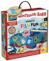 Montessori Wood Baby Fish Fun, Lisciani