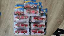 7 sztuk Hot wheels ferrari 356 GTB4