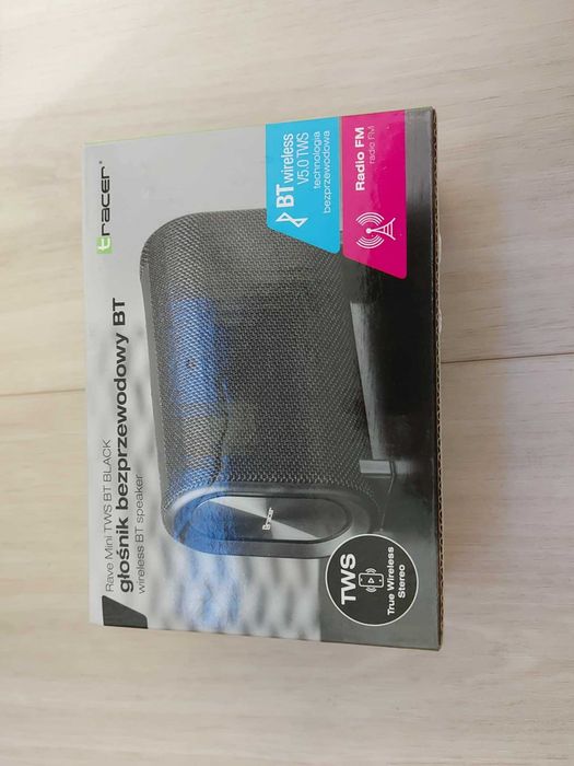 Głośnik bezprzewodowy Bluetooth Tracer Rave Mini TWS BT black