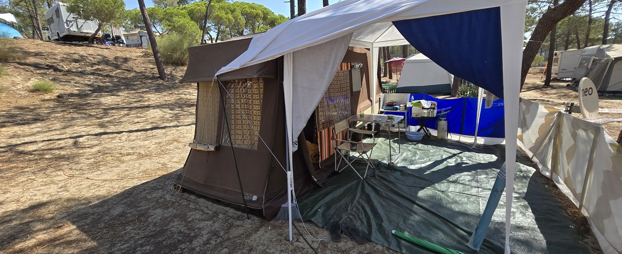 Atrelado tenda 2 pessoas