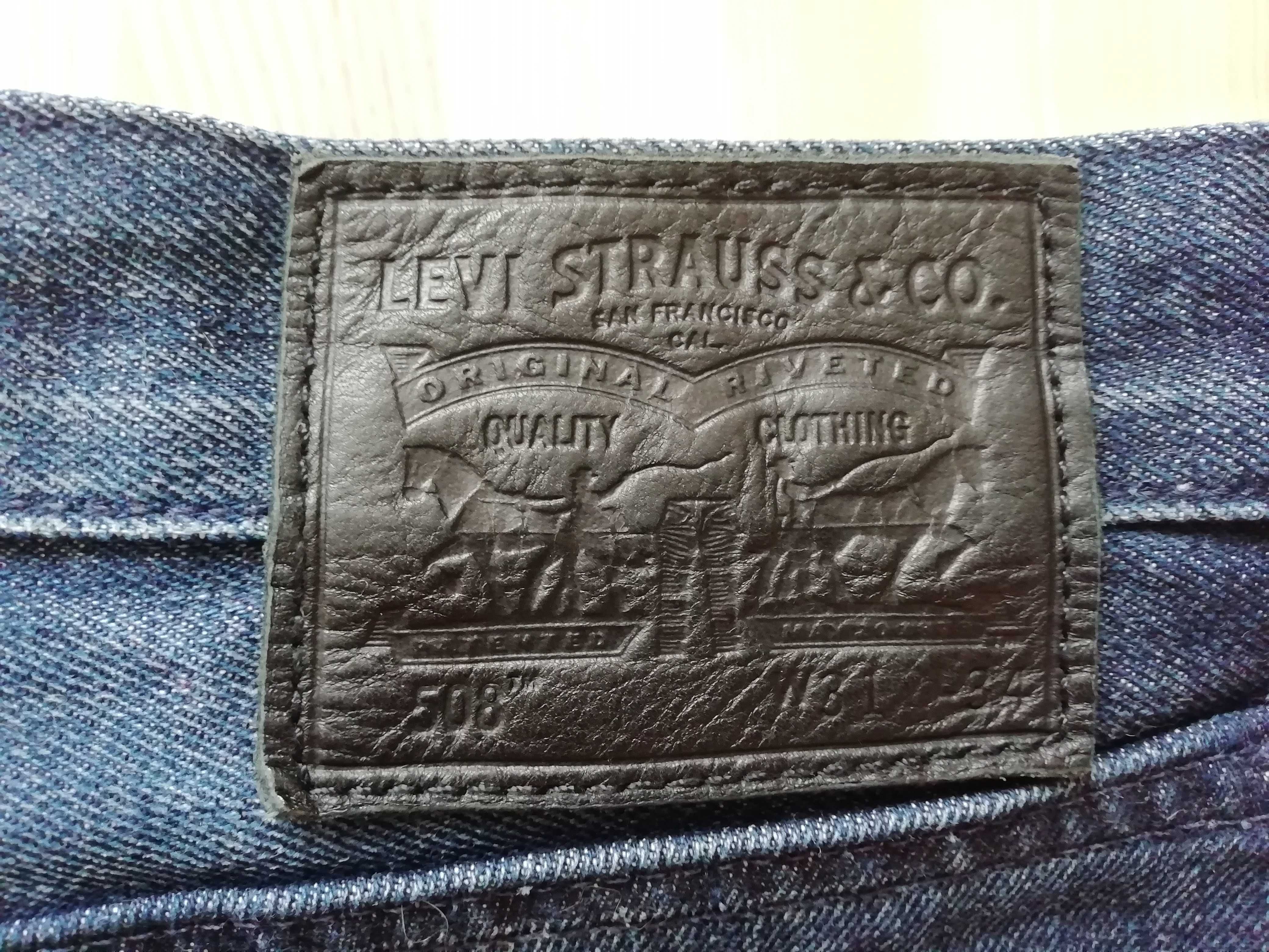 Levis 508 Dark Stonewashed   W31 L34