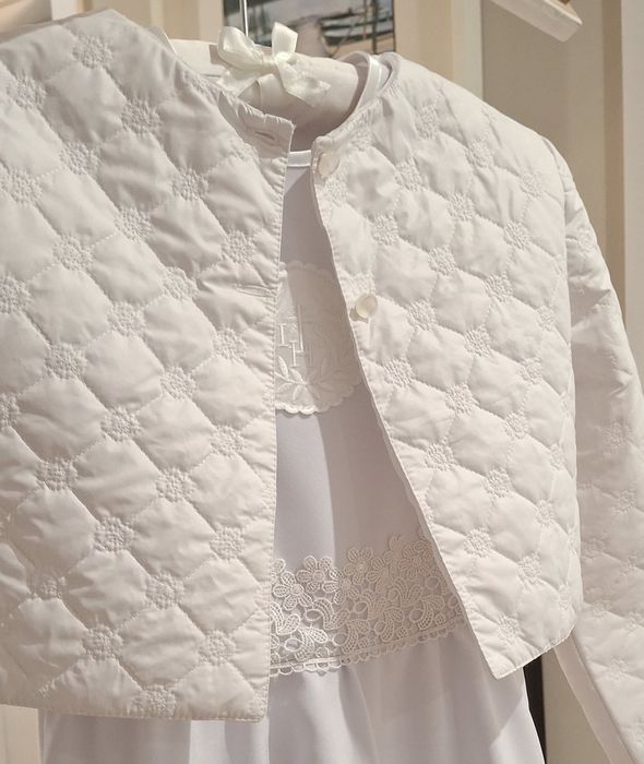 *Impressja* cudna sukienka alba komunijna bolerko torebka halka 134