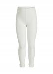 B.P.C dziecięce legginsy rajstopowe cienkie białe w kropki r.128/134