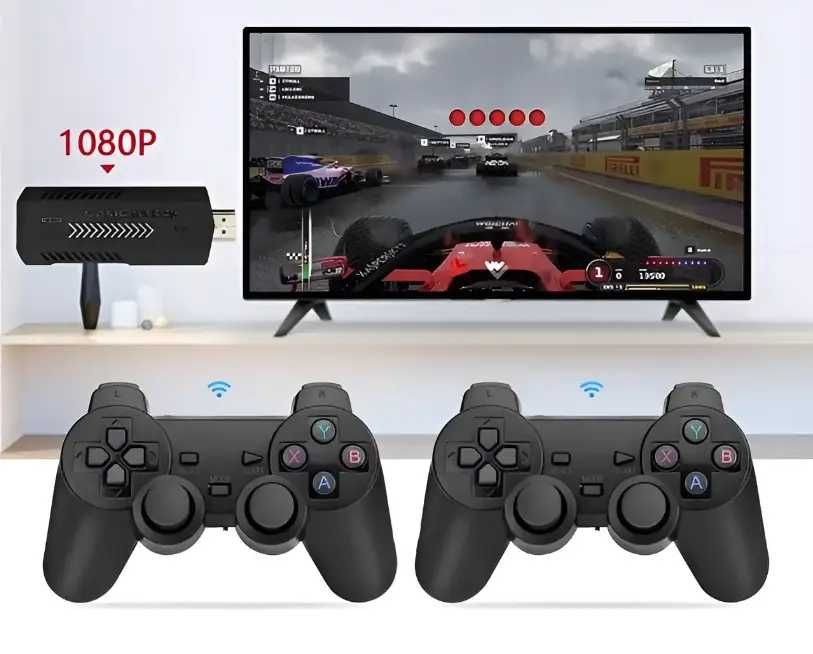 Ігрова приставка X2 Plus 64 GB GD10 з бездротовими джойстиками