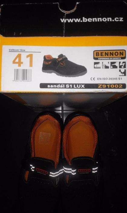 Nowe sandały robocze bennon lux S1 Z91002