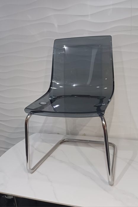 Conjunto 4 cadeiras acrilico Ikea