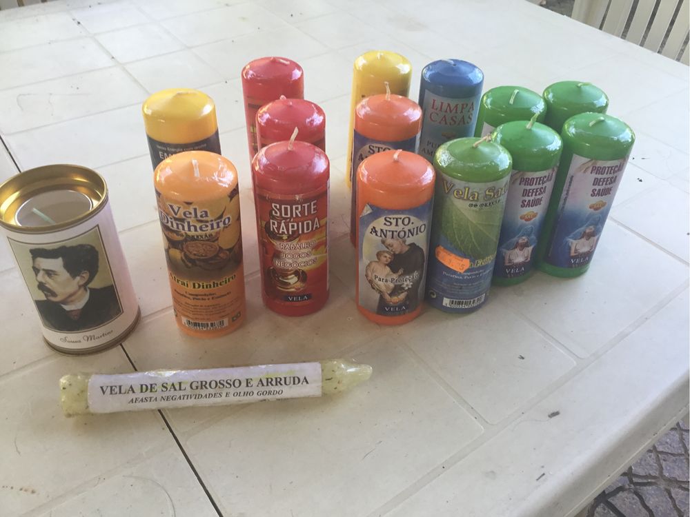 Velas votivas para venda ou troca.