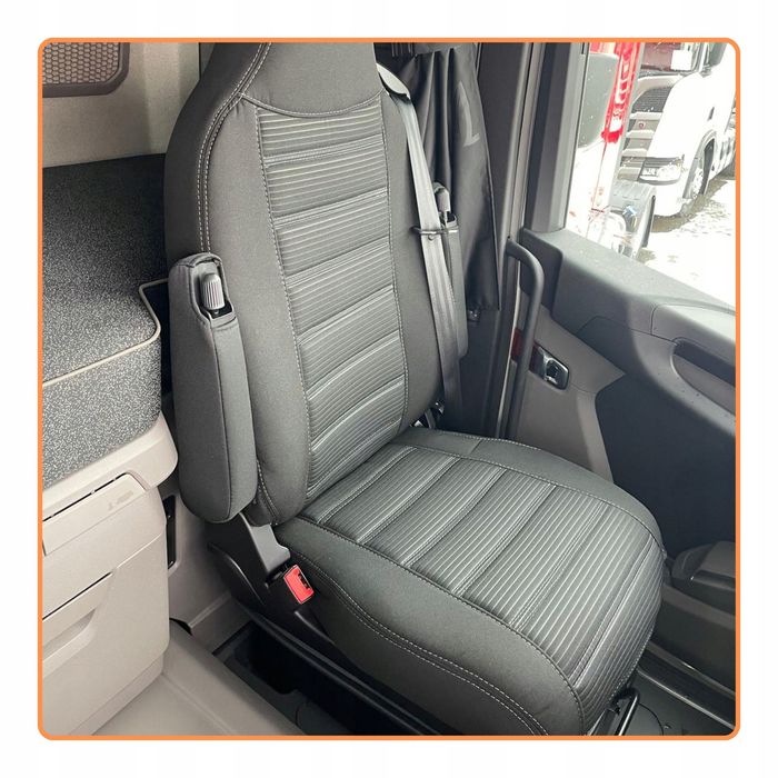 Pokrowce na fotele Renault Trafic 3os Szyte ręcznie Tkaninowe Pikowane