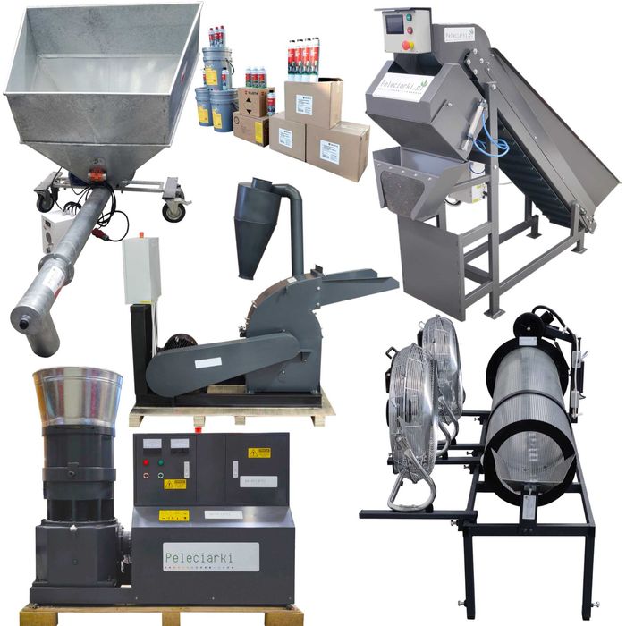 Wysokowydajna Uniwersalna Linia do produkcji pelletu z każdego drzewa