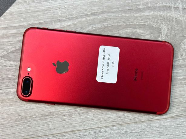 Apple iPhone 7 Plus - 128GB - RED neverlock