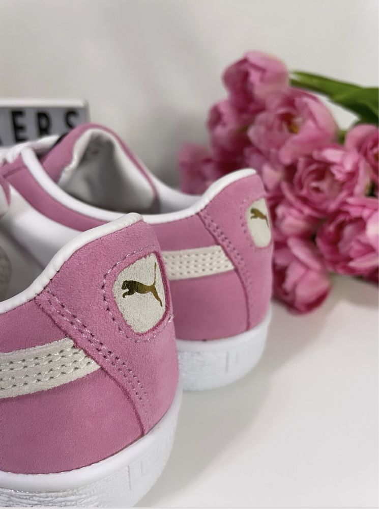 Puma suede pink оригінал пума кеди XL