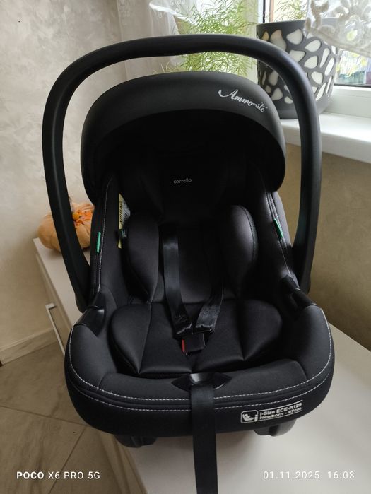 Автокрісло+база CARRELLO Ammonite