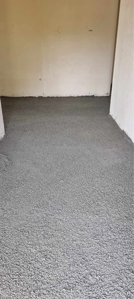 Styrobeton zamiast styropianu,posadzki z miksokreta ,