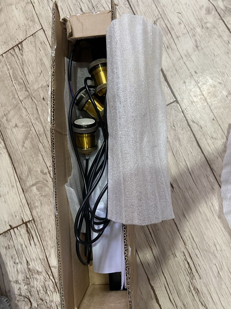 Lampa wisząca w stylu vintage 3 -punktowa IDEGU