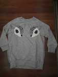 Dłuższa bluza HM r. 98/104 Jelonek