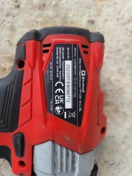 Klucz udarowy akumulatorowy Einhell