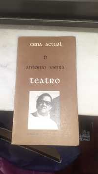 Teatro , António Vieira livro cena actual 1973 Fernando Luso