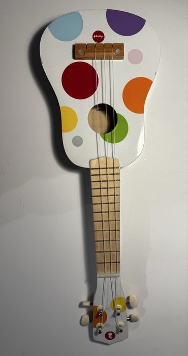Ukulele drewniane Janod dla dzieci