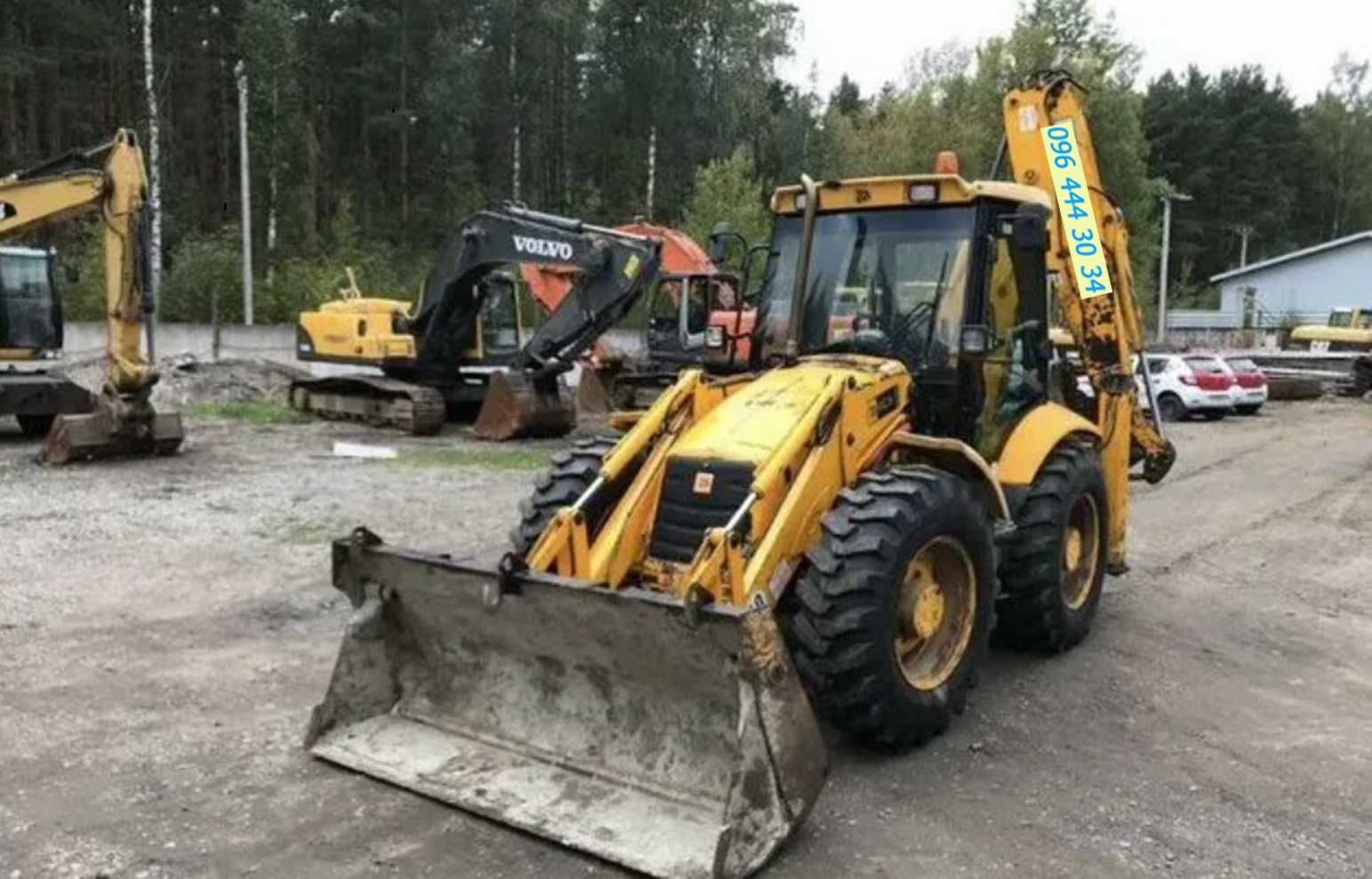 Уcлyги Экскaвaтоpа JCB-3СХ. BЫBОЗ Гpyнта,Mycopа,Xлама; Aвтo oт 10-30 т