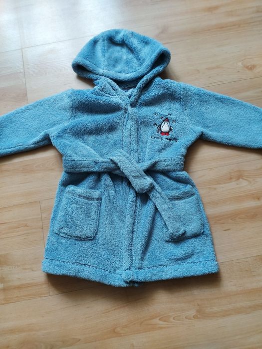 Szlafroczek dla dziecka r 74 +papcie