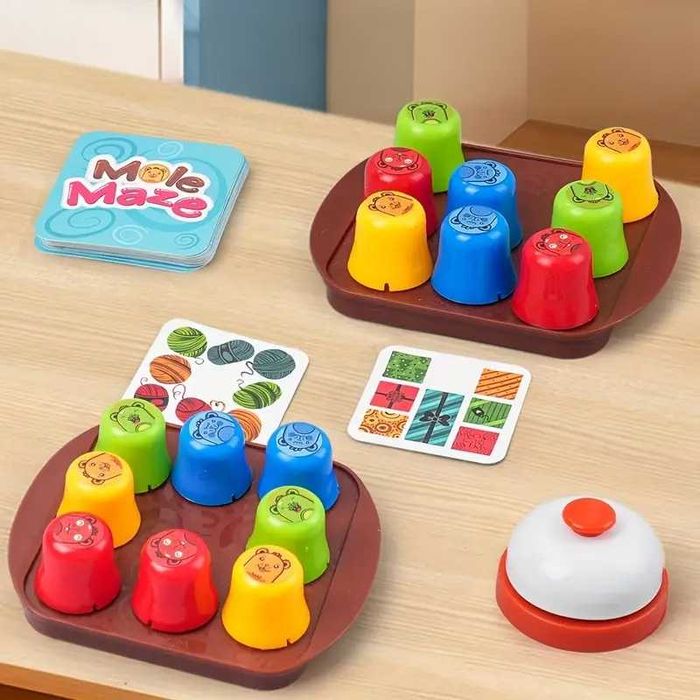 Gra logiczna edukacyjna nauka logicznego myślenia 2 gry