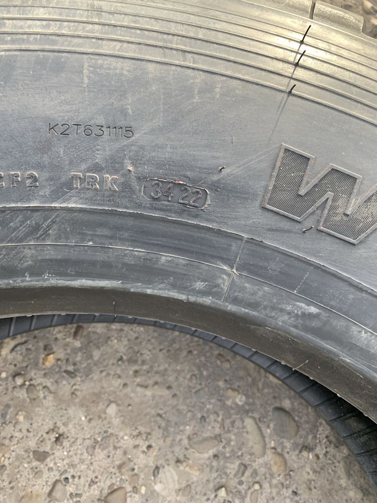 Шини нові 275/70 R22.5 Bridgestone W958 2022 рік 275 70 22.5