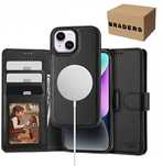 Etui z klapką Tech-protect do Apple iPhone 16 Pro czarny