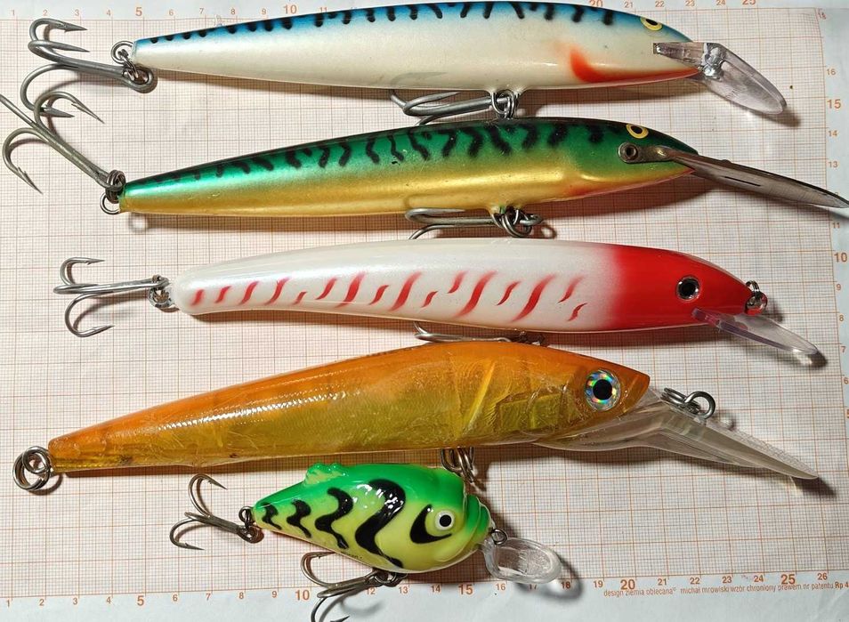 Zestaw na suma, dużego szczupaka , sandacza , trolling, salmo boxer GT