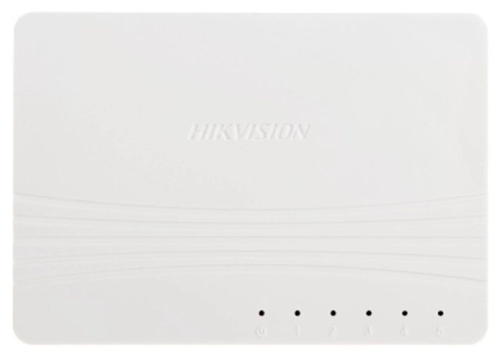 Switch 10/100Mb HikVision do kamer 5 portów