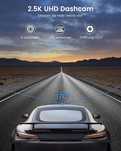 Відеореєстратор EUKI Dash Cam Car, 2.5K WiFi-камера   170° ширококутна