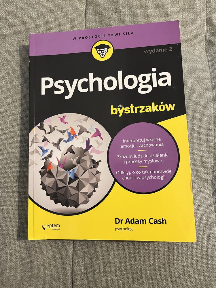 Psychologia dla bystrzaków Adam Cash