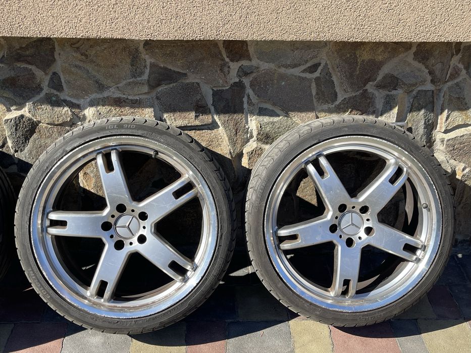 Диски з резиною Різноширокі