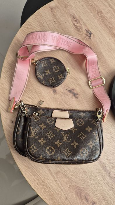 Torebka brązowa czekoladowa premium Louis Vuitton