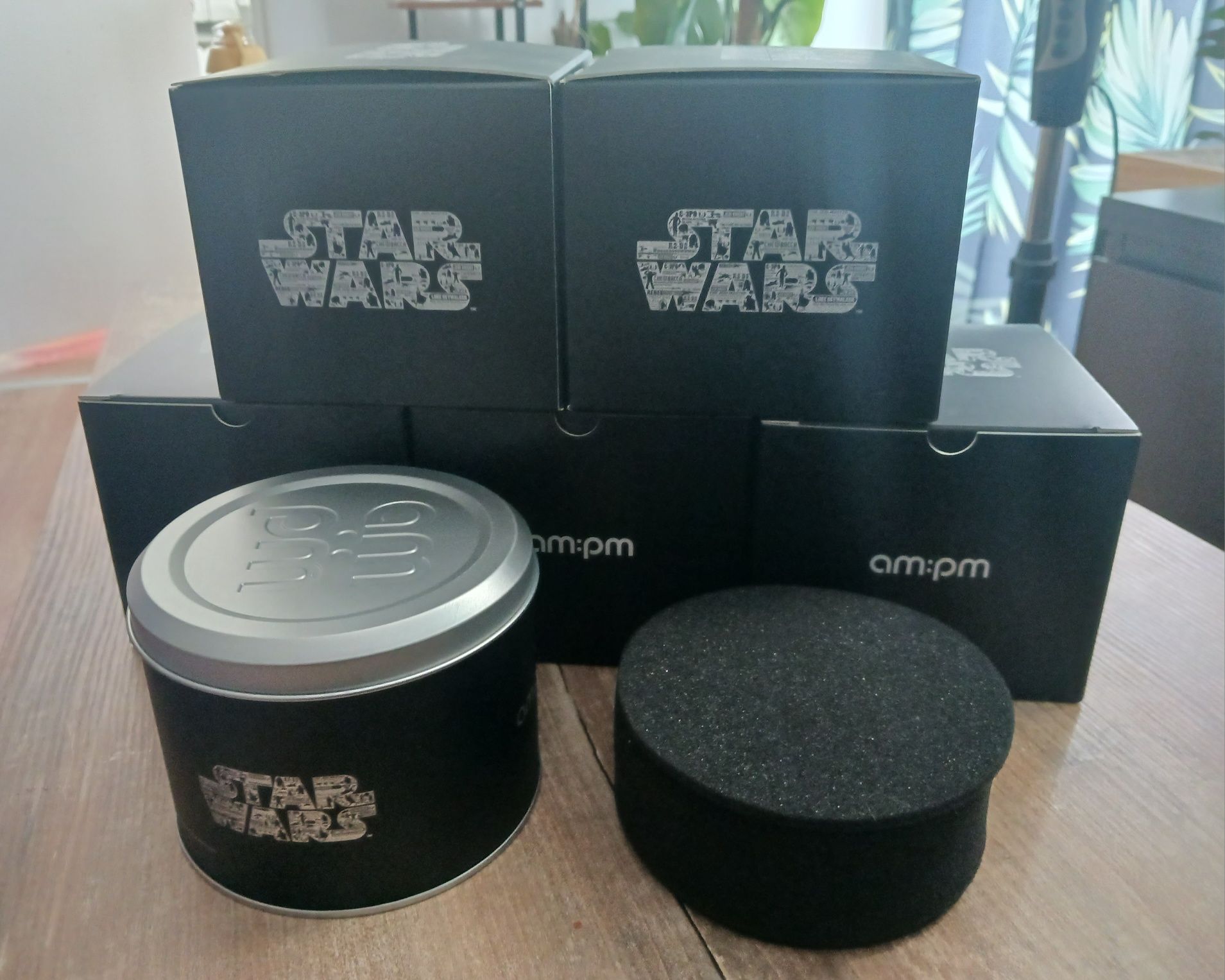 Puszki metalowe pojemniki Star Wars zestaw 5 sztuk