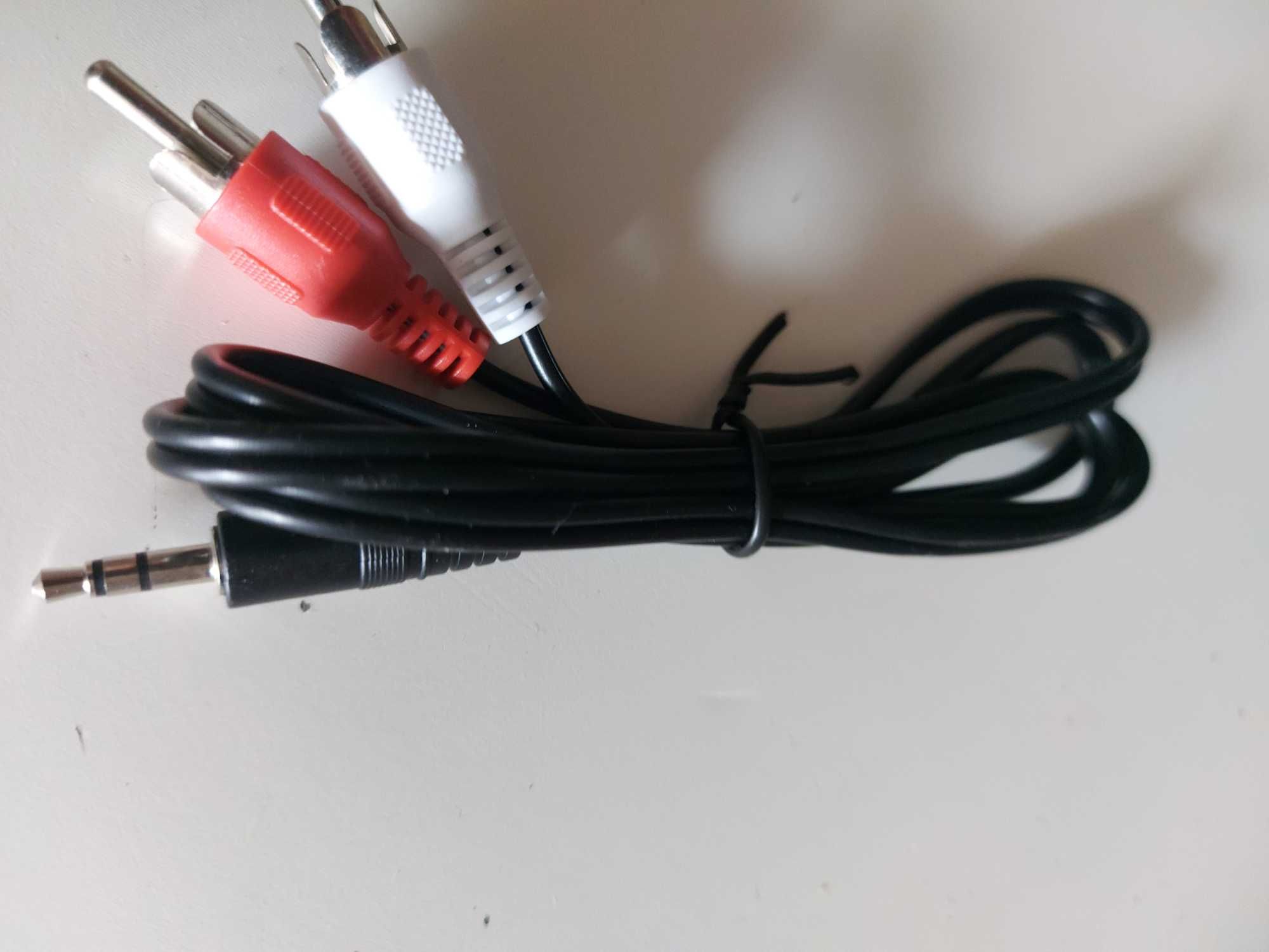 Cabos audio rca jack 3,5 mm