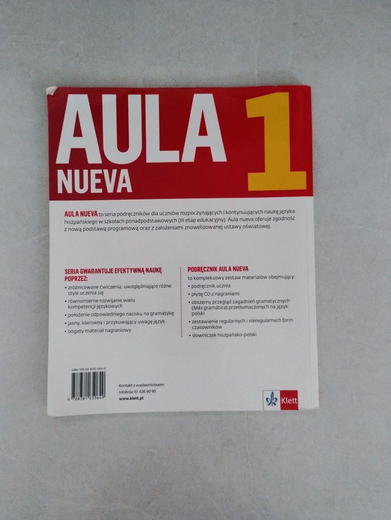 Podręcznik Aula Nueva 1