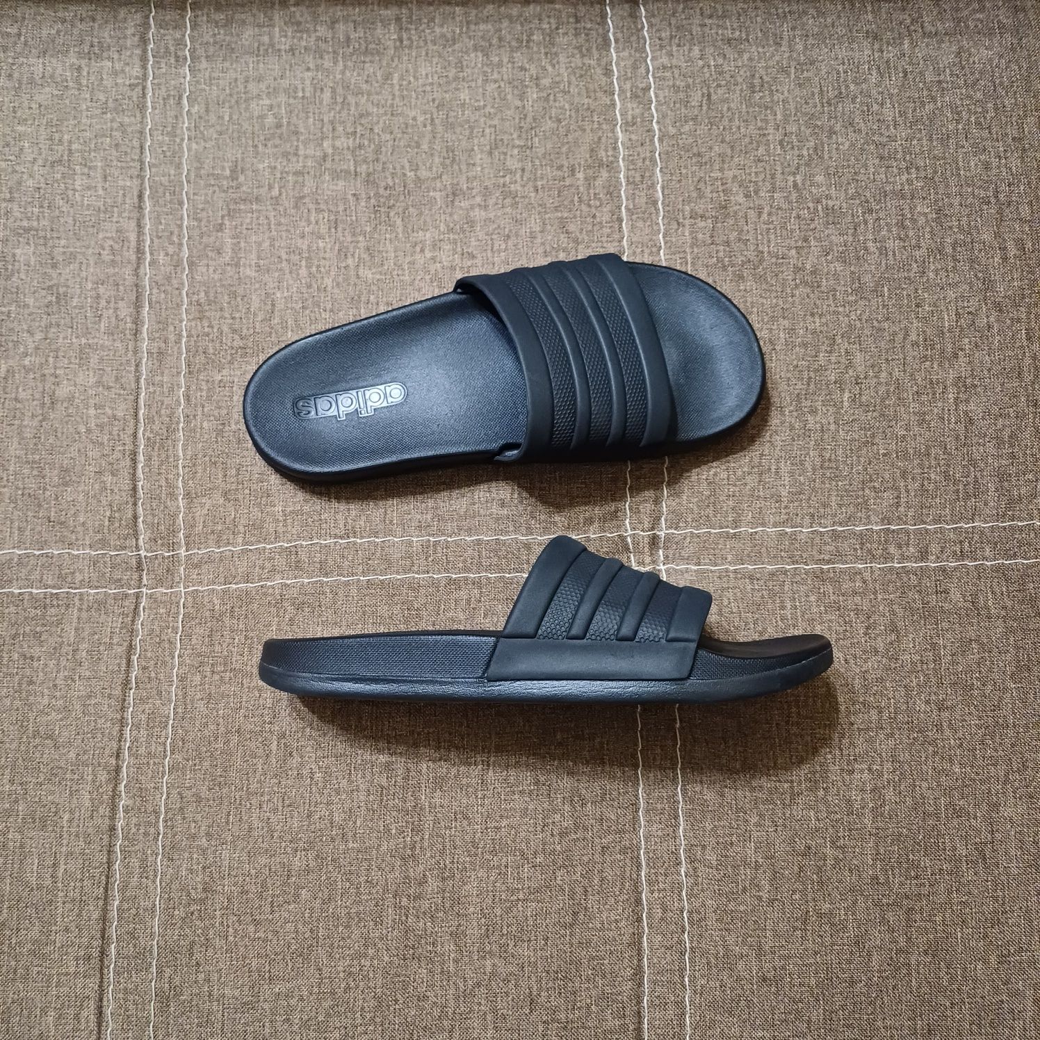 р38/Adidas Cloudfoam Тапочки шлёпанцы unisex