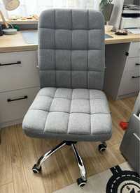 Fotel obrotowy Krzesło biurowe obrotowe Szare