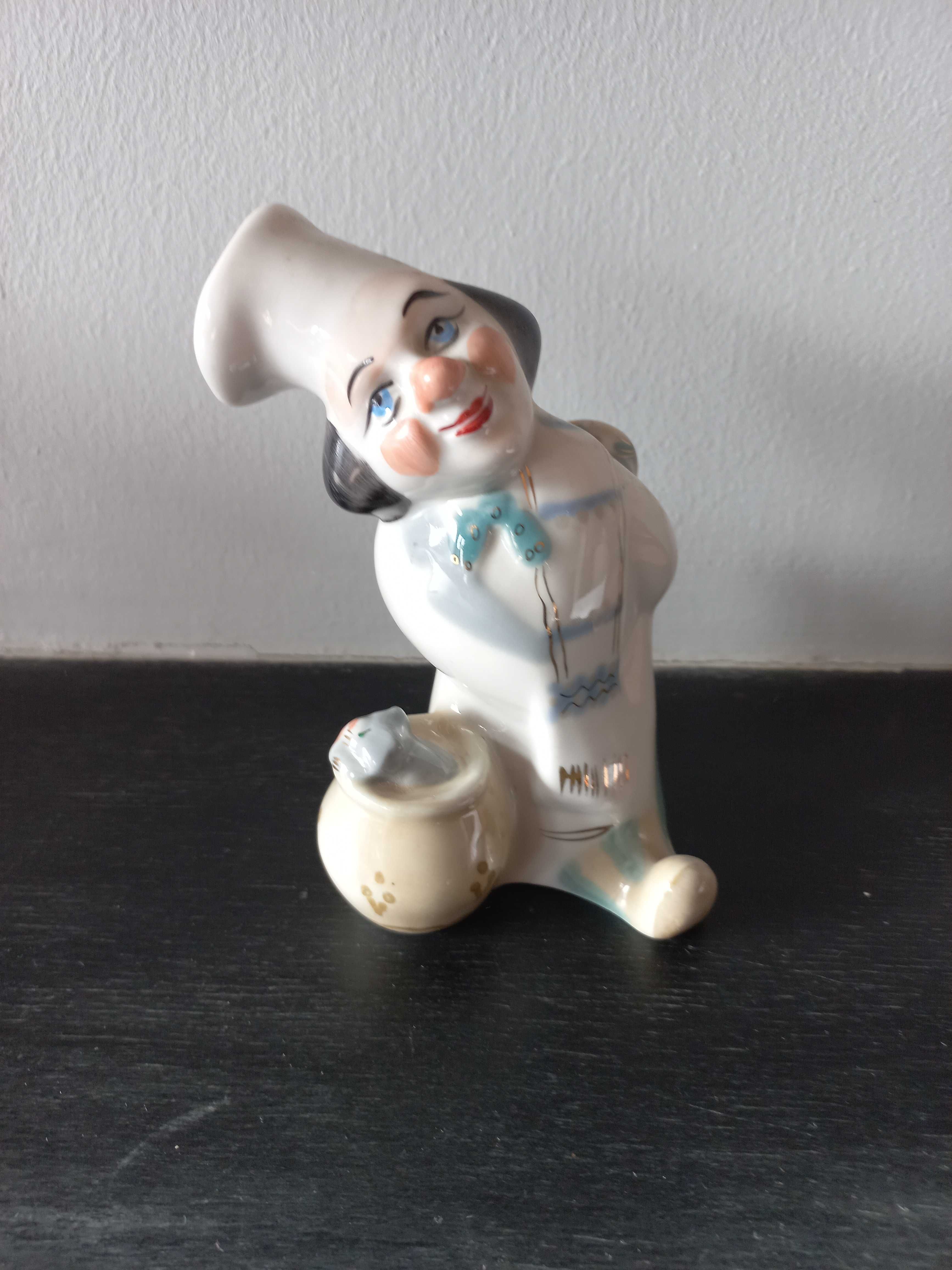 Kucharz - figurka porcelanowa, Połonne